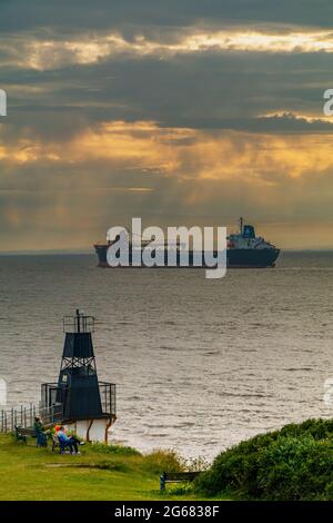 Bulk Carrier Yeoman Bank Stockfoto