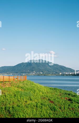 Namyangju Hangang River Park Sampae District in korea Stockfoto