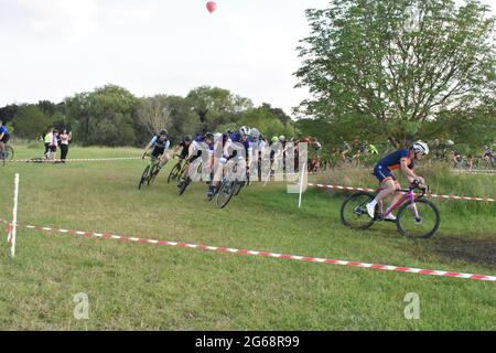 Dinton Weiden Cyclocross 23. Juni 2021 Stockfoto