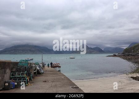 Port Elgol, Isle of Skye Stockfoto