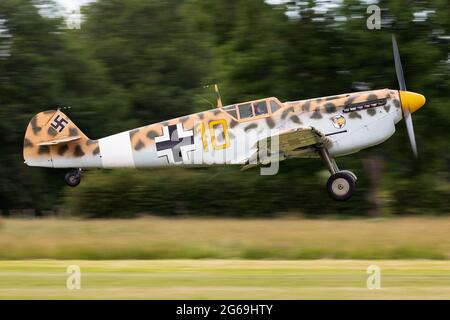 Bf109 Buchon Stockfoto