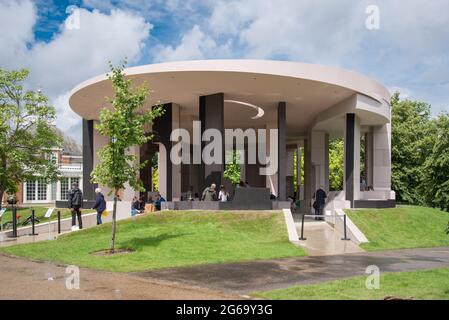 Serpentine Pavilion 2020 2021 von Counterspace unter der Regie von Sumayya Vally Stockfoto