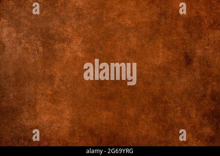 Alte rostige orange Wand grunge Hintergrund oder Textur Stockfoto