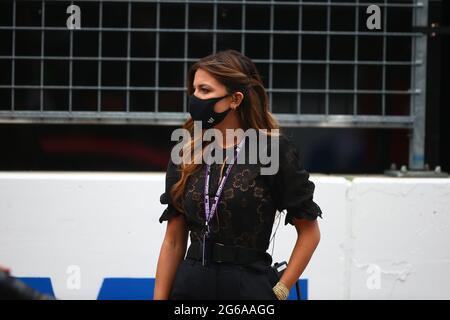 Spielberg, Osterreich. Juli 2021. Federica Masolin SKY Italia Journalistin; Formel-1-Weltmeisterschaft 2021, Österreichischer GP 1-4. Juli 2021 Quelle: Independent Photo Agency/Alamy Live News Stockfoto