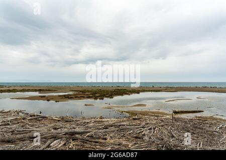 Marina di Albarese - Maremma Toscana Stockfoto