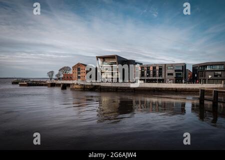 C4DI Business Center am Fluss Hull in Hull, Großbritannien Stockfoto