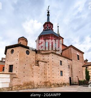 Alte Kirche Santa Maria in Alcala de Henares, Spanien Stockfoto