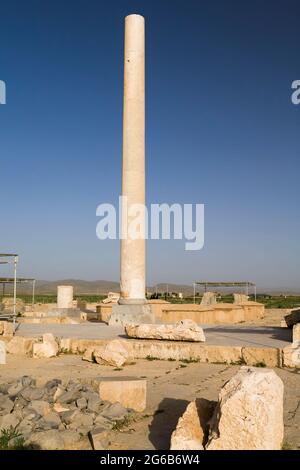 Pasargadae, erste Hauptstadt des Achämeniden-Reiches von Cyrus II. Dem Großen, Fars-Provinz, Iran, Persien, Westasien, Asien Stockfoto