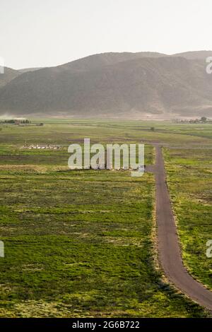 Panorama von Pasargadae, der ersten Hauptstadt des Achämeniden-Reiches von Cyrus II. Dem Großen, Fars-Provinz, Iran, Persien, Westasien, Asien Stockfoto