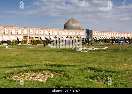 Imam-Platz, Sheikh Lotfollah Moschee, Isfahan (Esfahan), Isfahan Provinz, Iran, Persien, Westasien, Asien Stockfoto