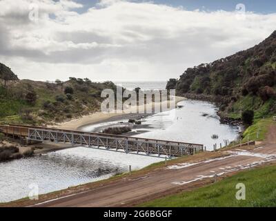 Western River, Kangaroo Island, South Australia Stockfoto
