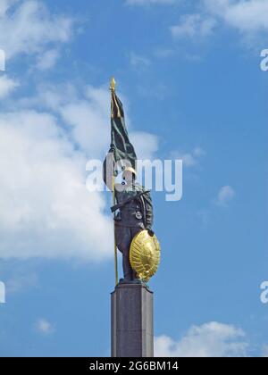 Das Denkmal der sowjetischen Truppen in Wien, Österreich Stockfoto