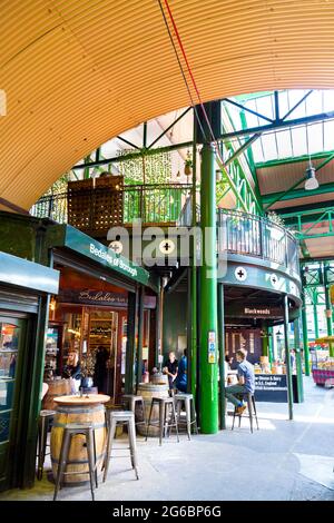 Bedales of Borough Bar am Borough Market, London Bridge, London, Großbritannien Stockfoto