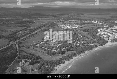 Dominikanische Republik: Luftaufnahme vom 18-Loch Golfplatz von Puerto Plata Stockfoto