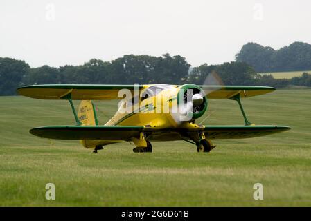 Flügel und Räder der Wallop 2021 Middle Wallop Airfield Hampshire Stockfoto