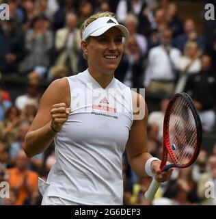 London, Großbritannien. Juli 2021. WIMBLEDON 2021 DAY 7 Quelle: Roger Parker/Alamy Live News Stockfoto