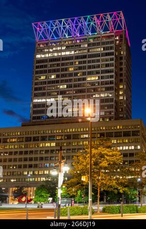 100 East Pratt Street Stockfoto