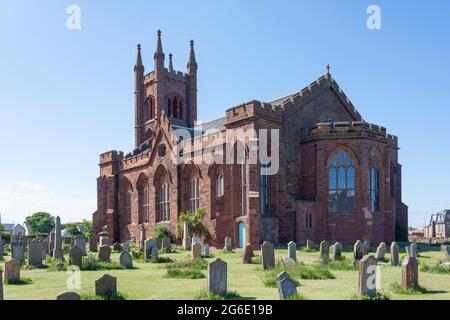 Church of Scotland, Queen's Road, Dunbar, East Lothian, Schottland, Vereinigtes Königreich Stockfoto