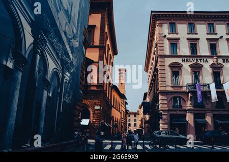 Via dello Studio Stockfoto