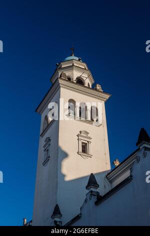 Turm der Kirche Iglesia de la Merced in San Miguel de Tucuman, Argentinien Stockfoto