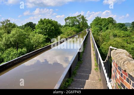 Edstone Aqueduct, Warwickshire in England Stockfoto