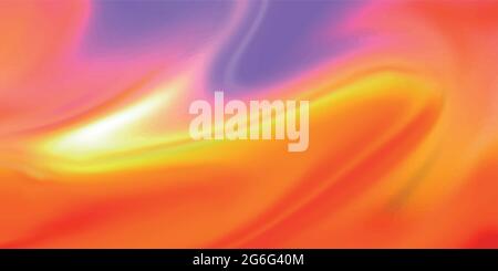 Liquid abstrakt Gradient Konzept Hintergrund realistische Vektor. Fluidrote Grafik Stock Vektor