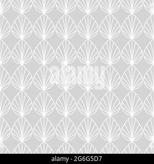 Blatt Form Vektor nahtlose Muster für Tapete, Textil, Oberfläche, Mode, Hintergrund, Fliese, Schreibwaren, Wohnkultur, Möbel usw. Stock Vektor