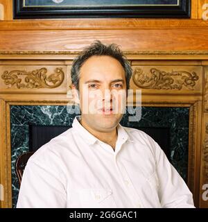 Sam Mendes, Sir Samuel Alexander Mendes CBE, englischer Filmregisseur, 12. Dezember 2005, London, England. Stockfoto