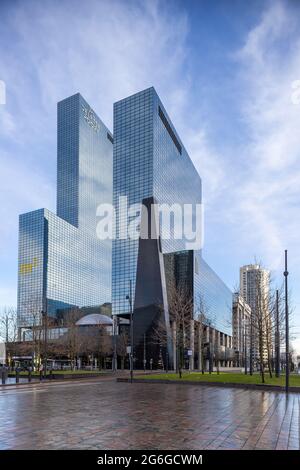 Außenbüro Delftsepoort im Zentrum von Rotterdam Stockfoto
