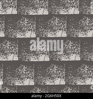 Modernes abstraktes Design für Papier, Bezüge, Stoffe, Dekoration. Abstraktes, kreatives Nahtloses Muster mit geometrischen Formen. Textur farbige Quadrate, Bric Stock Vektor