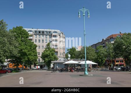 Winterfeldtplatz, Schöneberg, Berlin, Deutschland Stockfoto