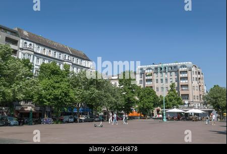 Winterfeldtplatz, Schöneberg, Berlin, Deutschland Stockfoto