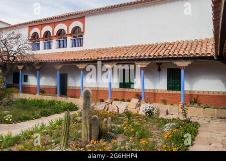 Kreuzgang des Klosters Convento de Santa Teresa, Potosi, Bolivien Stockfoto