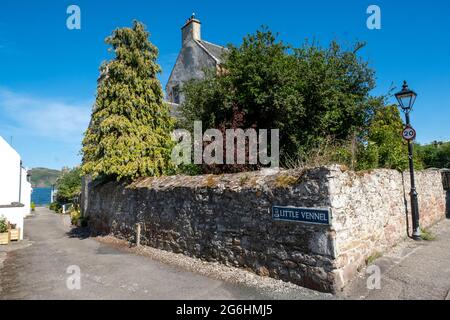 Little Vennel, Cromarty Village, Black Isle, Schottland. Stockfoto