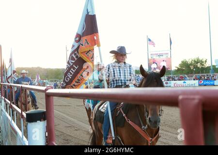 Prescott Frontier Days 2021 Stockfoto