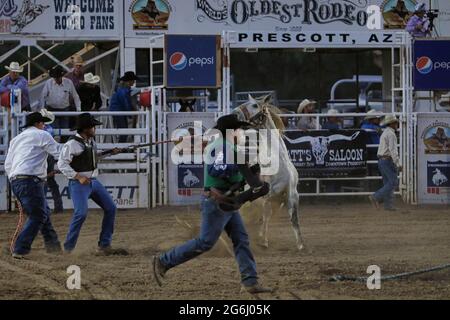 Prescott Frontier Days 2021 Stockfoto