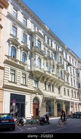 Wien, Wien: Sigmund Freud Museum in der Berggasse 09. Alsergrund, Wien, Österreich Stockfoto