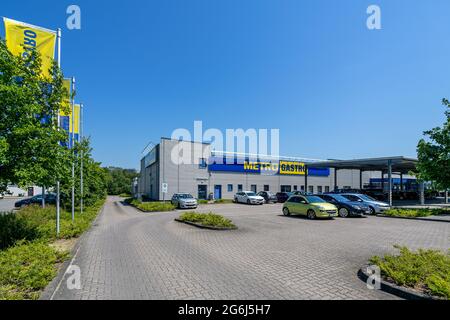 Metro Gastro Cash & Carry Markt in Kiel, Deutschland Stockfoto