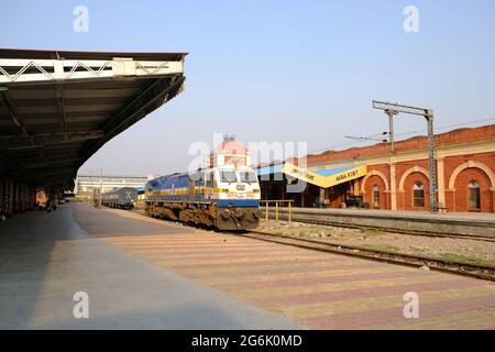 India Agra - Agra Fort Bahnhof Panoramablick Stockfoto