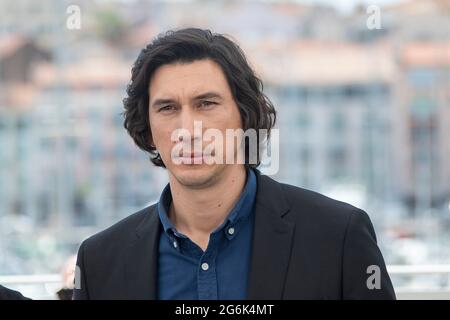 Cannes, Frankreich. Juli 2021. Adam Driver besucht die Fotozelle „Annette“ während der 74. Jährlichen Filmfestspiele von Cannes am 06. Juli 2021 in Cannes, Frankreich. Kredit: Imagespace/Alamy Live Nachrichten Stockfoto