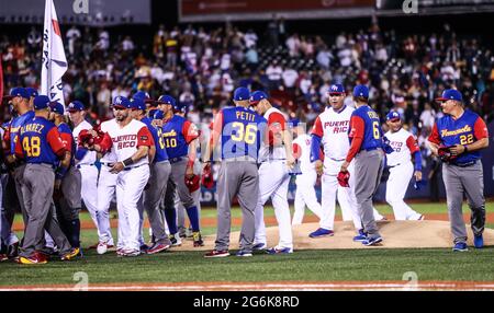 VENEZUELA: Carlos Gonzalez (5) y Victor Martinez (41), Odubel Herrera (37) Alcides Escobar (2), Ender Inciarte (11) , Suares (90), Jose Castillo (66), Francisco Rodriguez (57), Deolis Guerra (54), Previo al juego de Puerto Rico contra Venezuela, durante el World Baseballclassic en estadio Charros de Jalisco en Guadalajara, Jalisco, Mexiko. März 10, 2017. (Foto/Luis Gutierrez) Aspekte vor dem Spiel von Puerto Rico gegen Venezuela während des World Baseballclassic im Stadion Charros de Jalisco in Guadalajara, Jalisco, Mexiko. 10. März 2017. (Foto/Luis Gutierrez) Stockfoto