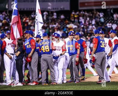 VENEZUELA: Carlos Gonzalez (5) y Victor Martinez (41), Odubel Herrera (37) Alcides Escobar (2), Ender Inciarte (11) , Suares (90), Jose Castillo (66), Francisco Rodriguez (57), Deolis Guerra (54), Previo al juego de Puerto Rico contra Venezuela, durante el World Baseballclassic en estadio Charros de Jalisco en Guadalajara, Jalisco, Mexiko. März 10, 2017. (Foto/Luis Gutierrez) Aspekte vor dem Spiel von Puerto Rico gegen Venezuela während des World Baseballclassic im Stadion Charros de Jalisco in Guadalajara, Jalisco, Mexiko. 10. März 2017. (Foto/Luis Gutierrez) Stockfoto