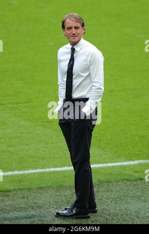 ROBERTO MANCINI, ITALIEN MANAGER, 2021 Stockfoto