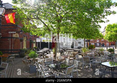 Hope Square und Cove Street in Weymouth, Dorset, England Stockfoto