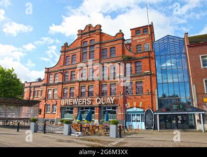 Brewers Quay in Weymouth Old Town, Dorset, England, Großbritannien Stockfoto