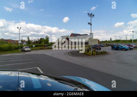 The Little Castle, Chesterfield, Großbritannien Stockfoto