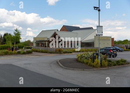 The Little Castle, Chesterfield, Großbritannien Stockfoto