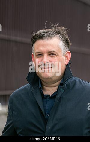 WESTMINSTER LONDON 7. Juli 2021. Jonathan Ashworth, Schattenminister des Vereinigten Königreichs für Gesundheit und Soziales und Labour-Abgeordneter für Leicster South bei seiner Ankunft im Parlament. Credit amer Ghazzal/Alamy Live News Stockfoto