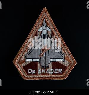 No. 6 Squadron Op Shader Patch Stockfoto