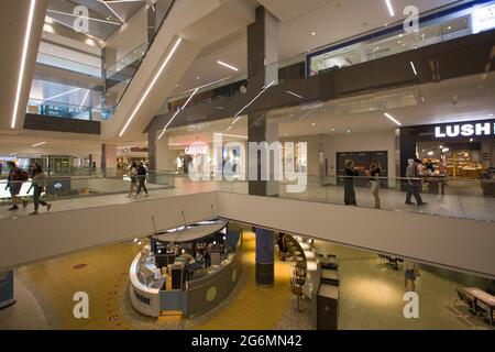 Kanada, Quebec, Montreal, Centre Eaton, Einkaufszentrum, Stockfoto